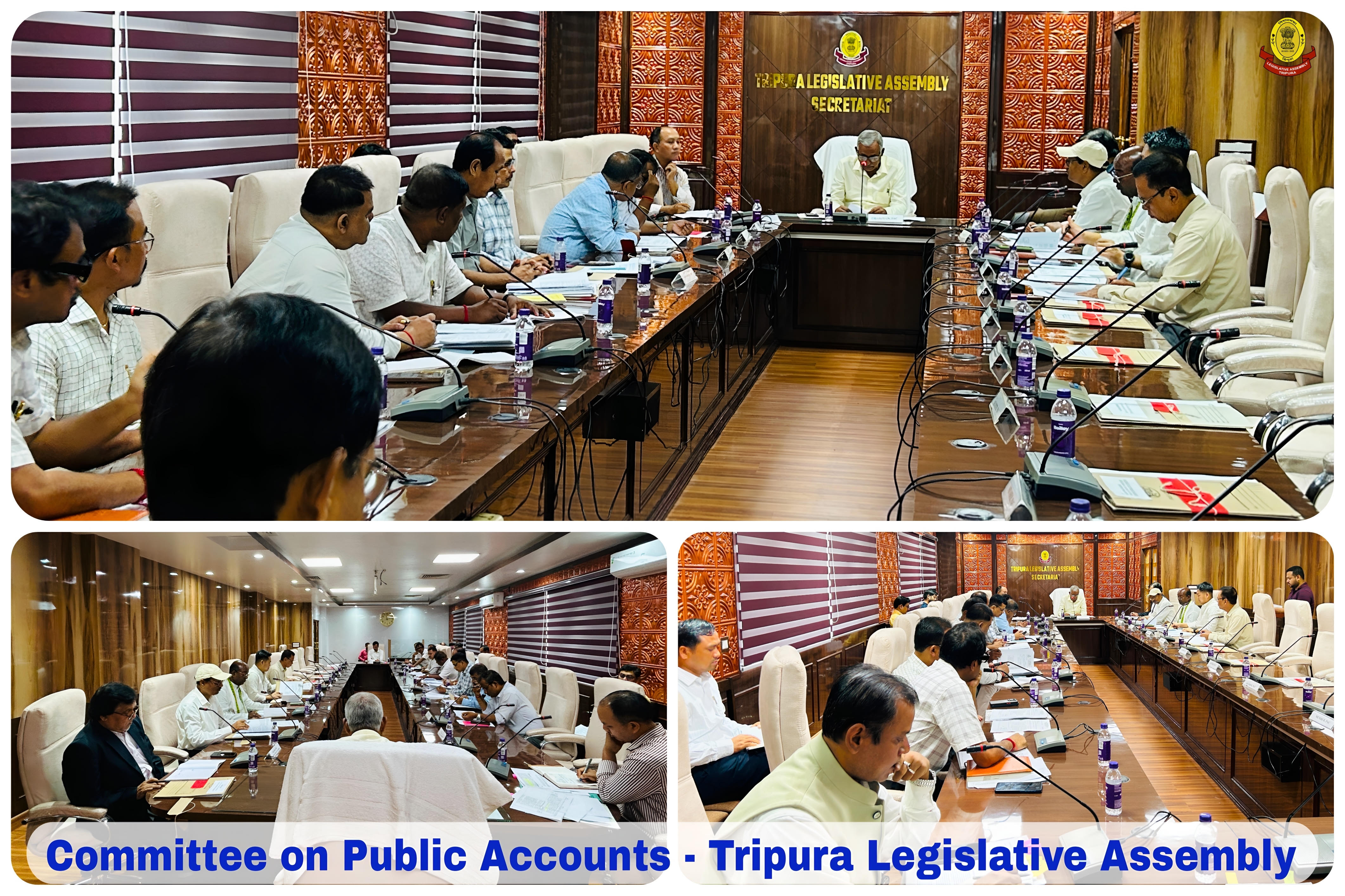 Meeting of the Committee on Public Accounts of the Tripura Legislative...